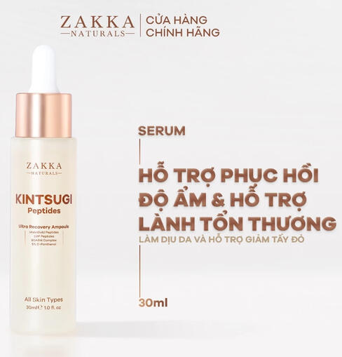 Kintsugi Peptides Ultra Recovery Ampoule: Lỏng như nước, thấm nhanh, rất nên dùng serum này cùng retinol nha nàng. Da căng bóng, đủ ẩm, nhìn mướt mát lắm. Kintsugi Peptides Ultra Recovery Ampoule: Lỏng như nước, thấm nhanh, rất nên dùng serum này cùng retinol nha nàng. Da căng bóng, đủ ẩm, nhìn mướt mát lắm.
