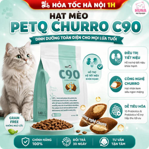 Hạt cho mèo PetQ: Sau khi đã kinh qua các vô số các loại hạt dành cho mèo thì giờ hai con lợn nhà mình chỉ thích ăn loại hạt này mà thôi.